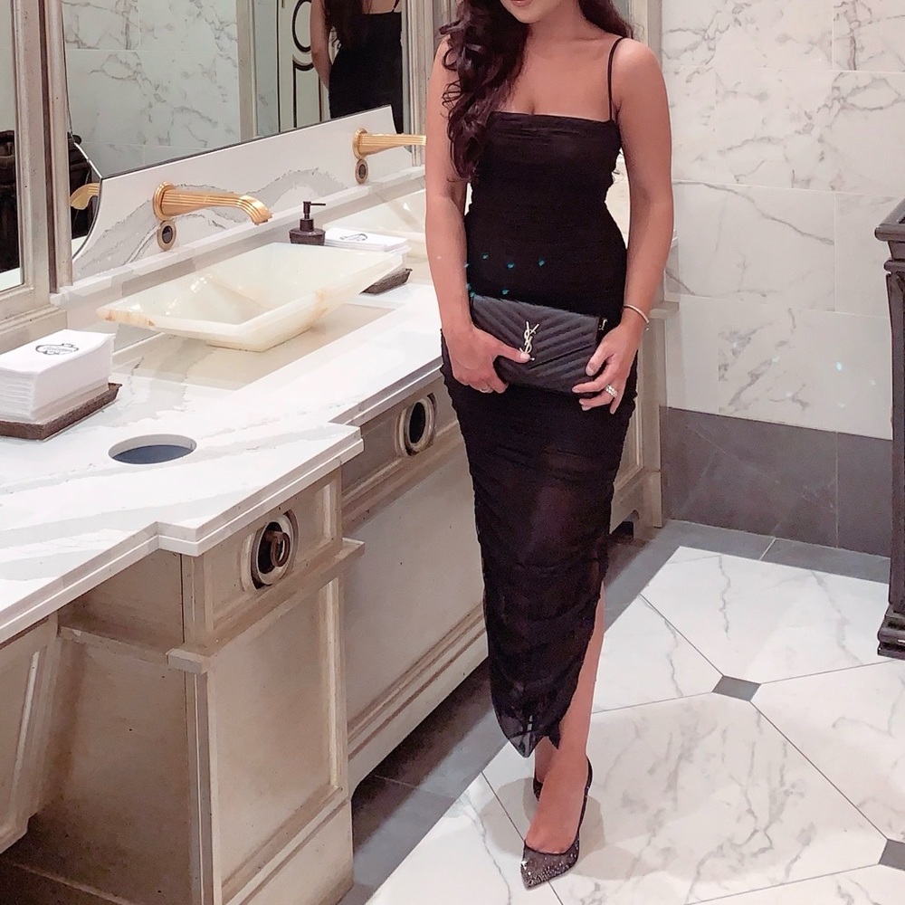 House of CB Black Dress